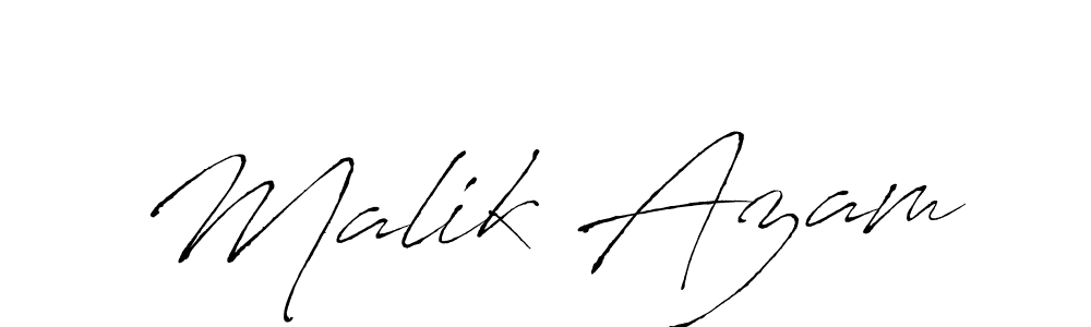 The best way (Antro_Vectra) to make a short signature is to pick only two or three words in your name. The name Malik Azam include a total of six letters. For converting this name. Malik Azam signature style 6 images and pictures png