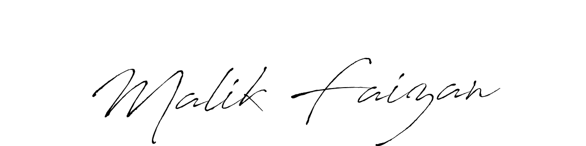 How to make Malik Faizan signature? Antro_Vectra is a professional autograph style. Create handwritten signature for Malik Faizan name. Malik Faizan signature style 6 images and pictures png