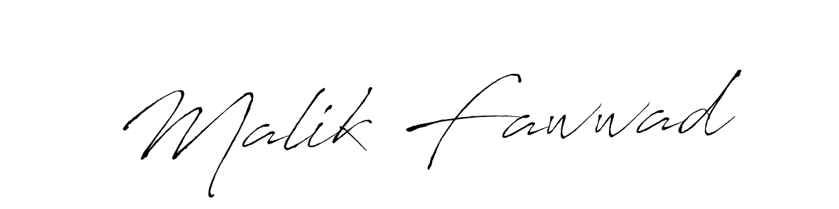 Malik Fawwad stylish signature style. Best Handwritten Sign (Antro_Vectra) for my name. Handwritten Signature Collection Ideas for my name Malik Fawwad. Malik Fawwad signature style 6 images and pictures png