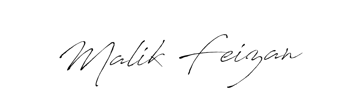 The best way (Antro_Vectra) to make a short signature is to pick only two or three words in your name. The name Malik Feizan include a total of six letters. For converting this name. Malik Feizan signature style 6 images and pictures png