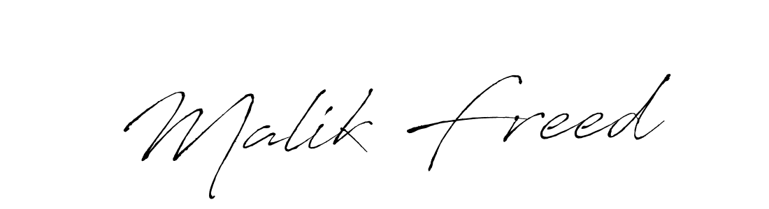 Antro_Vectra is a professional signature style that is perfect for those who want to add a touch of class to their signature. It is also a great choice for those who want to make their signature more unique. Get Malik Freed name to fancy signature for free. Malik Freed signature style 6 images and pictures png