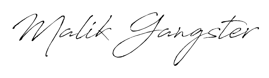 You should practise on your own different ways (Antro_Vectra) to write your name (Malik Gangster) in signature. Don't let someone else do it for you. Malik Gangster signature style 6 images and pictures png