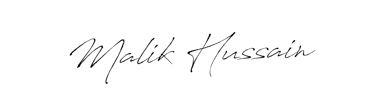 It looks lik you need a new signature style for name Malik Hussain. Design unique handwritten (Antro_Vectra) signature with our free signature maker in just a few clicks. Malik Hussain signature style 6 images and pictures png