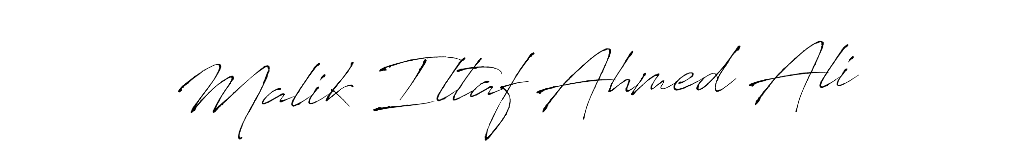 Use a signature maker to create a handwritten signature online. With this signature software, you can design (Antro_Vectra) your own signature for name Malik Iltaf Ahmed Ali. Malik Iltaf Ahmed Ali signature style 6 images and pictures png