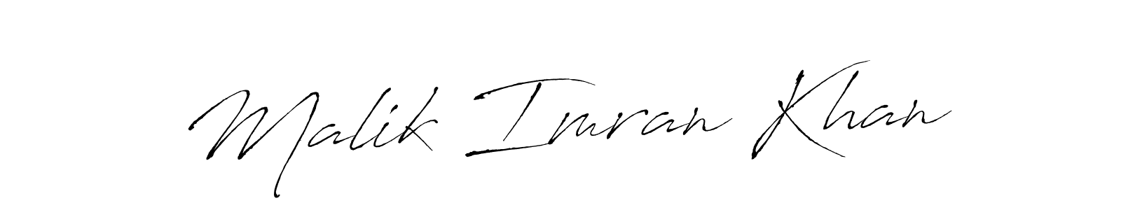 Also we have Malik Imran Khan name is the best signature style. Create professional handwritten signature collection using Antro_Vectra autograph style. Malik Imran Khan signature style 6 images and pictures png