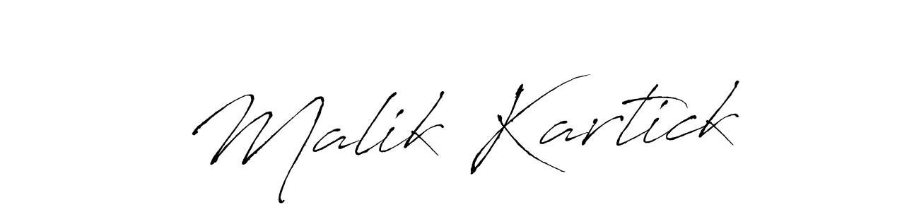 The best way (Antro_Vectra) to make a short signature is to pick only two or three words in your name. The name Malik Kartick include a total of six letters. For converting this name. Malik Kartick signature style 6 images and pictures png