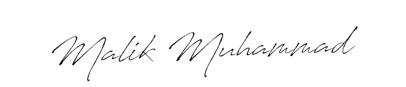 Once you've used our free online signature maker to create your best signature Antro_Vectra style, it's time to enjoy all of the benefits that Malik Muhammad name signing documents. Malik Muhammad signature style 6 images and pictures png