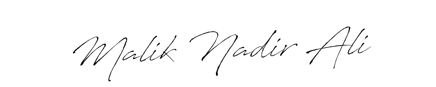 You should practise on your own different ways (Antro_Vectra) to write your name (Malik Nadir Ali) in signature. don't let someone else do it for you. Malik Nadir Ali signature style 6 images and pictures png