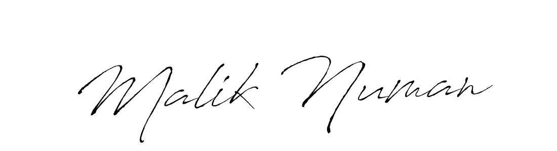 How to make Malik Numan name signature. Use Antro_Vectra style for creating short signs online. This is the latest handwritten sign. Malik Numan signature style 6 images and pictures png