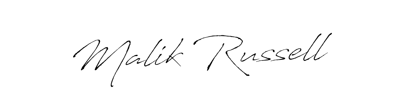 Antro_Vectra is a professional signature style that is perfect for those who want to add a touch of class to their signature. It is also a great choice for those who want to make their signature more unique. Get Malik Russell name to fancy signature for free. Malik Russell signature style 6 images and pictures png