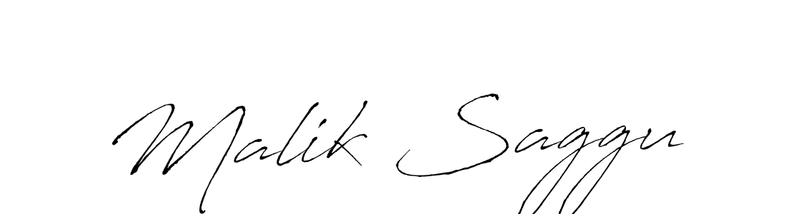 Use a signature maker to create a handwritten signature online. With this signature software, you can design (Antro_Vectra) your own signature for name Malik Saggu. Malik Saggu signature style 6 images and pictures png