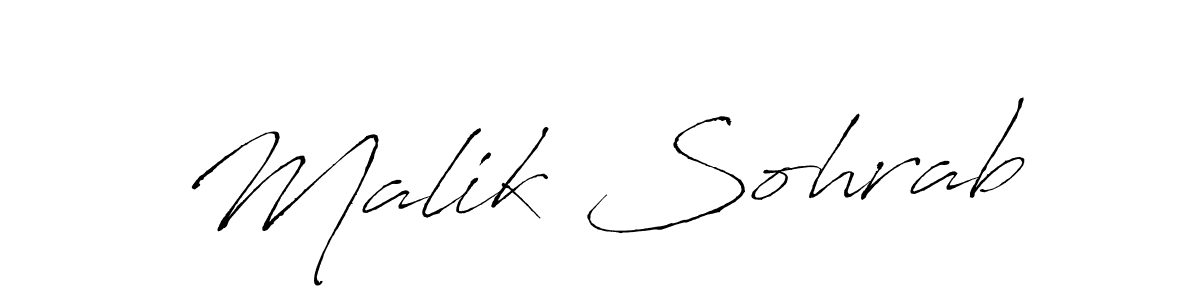 Once you've used our free online signature maker to create your best signature Antro_Vectra style, it's time to enjoy all of the benefits that Malik Sohrab name signing documents. Malik Sohrab signature style 6 images and pictures png