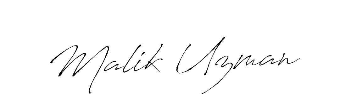 Also You can easily find your signature by using the search form. We will create Malik Uzman name handwritten signature images for you free of cost using Antro_Vectra sign style. Malik Uzman signature style 6 images and pictures png