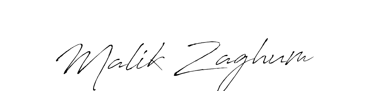 How to make Malik Zaghum signature? Antro_Vectra is a professional autograph style. Create handwritten signature for Malik Zaghum name. Malik Zaghum signature style 6 images and pictures png