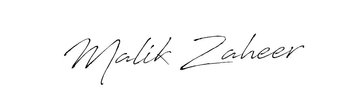 Make a beautiful signature design for name Malik Zaheer. Use this online signature maker to create a handwritten signature for free. Malik Zaheer signature style 6 images and pictures png