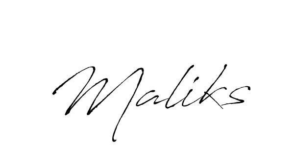 Antro_Vectra is a professional signature style that is perfect for those who want to add a touch of class to their signature. It is also a great choice for those who want to make their signature more unique. Get Maliks name to fancy signature for free. Maliks signature style 6 images and pictures png