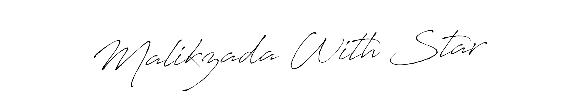 See photos of Malikzada With Star official signature by Spectra . Check more albums & portfolios. Read reviews & check more about Antro_Vectra font. Malikzada With Star signature style 6 images and pictures png