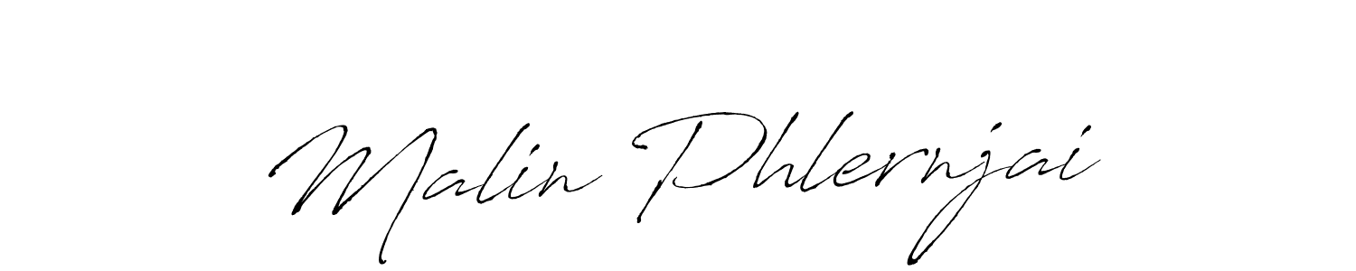 Best and Professional Signature Style for Malin Phlernjai. Antro_Vectra Best Signature Style Collection. Malin Phlernjai signature style 6 images and pictures png