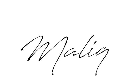 The best way (Antro_Vectra) to make a short signature is to pick only two or three words in your name. The name Maliq include a total of six letters. For converting this name. Maliq signature style 6 images and pictures png