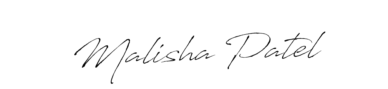 How to make Malisha Patel signature? Antro_Vectra is a professional autograph style. Create handwritten signature for Malisha Patel name. Malisha Patel signature style 6 images and pictures png