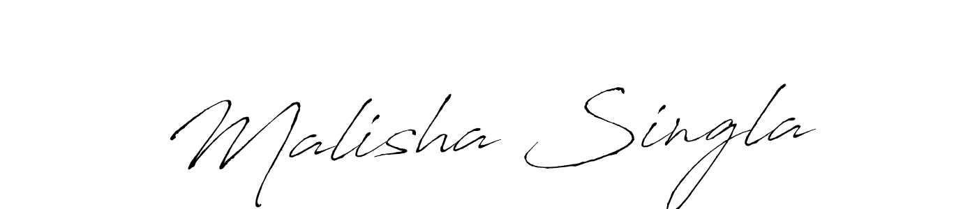 Also we have Malisha Singla name is the best signature style. Create professional handwritten signature collection using Antro_Vectra autograph style. Malisha Singla signature style 6 images and pictures png