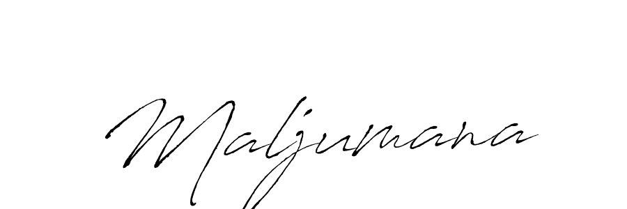 Make a beautiful signature design for name Maljumana. Use this online signature maker to create a handwritten signature for free. Maljumana signature style 6 images and pictures png