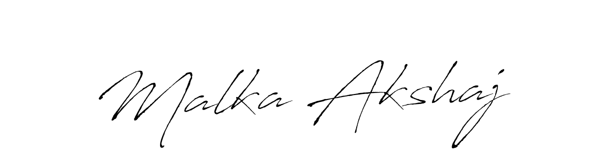 if you are searching for the best signature style for your name Malka Akshaj. so please give up your signature search. here we have designed multiple signature styles  using Antro_Vectra. Malka Akshaj signature style 6 images and pictures png