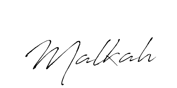 The best way (Antro_Vectra) to make a short signature is to pick only two or three words in your name. The name Malkah include a total of six letters. For converting this name. Malkah signature style 6 images and pictures png
