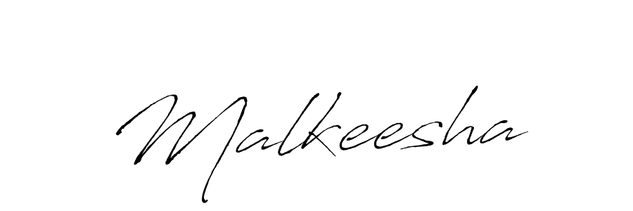 Malkeesha stylish signature style. Best Handwritten Sign (Antro_Vectra) for my name. Handwritten Signature Collection Ideas for my name Malkeesha. Malkeesha signature style 6 images and pictures png