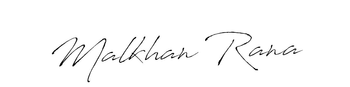 The best way (Antro_Vectra) to make a short signature is to pick only two or three words in your name. The name Malkhan Rana include a total of six letters. For converting this name. Malkhan Rana signature style 6 images and pictures png
