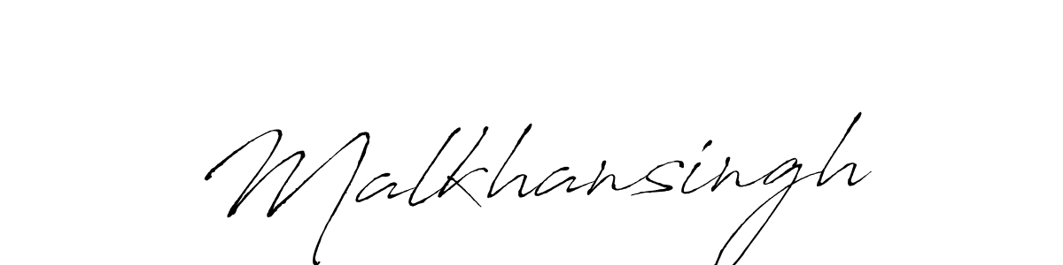 How to make Malkhansingh name signature. Use Antro_Vectra style for creating short signs online. This is the latest handwritten sign. Malkhansingh signature style 6 images and pictures png