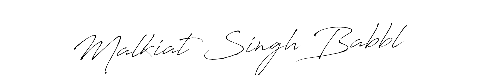 How to make Malkiat Singh Babbl signature? Antro_Vectra is a professional autograph style. Create handwritten signature for Malkiat Singh Babbl name. Malkiat Singh Babbl signature style 6 images and pictures png