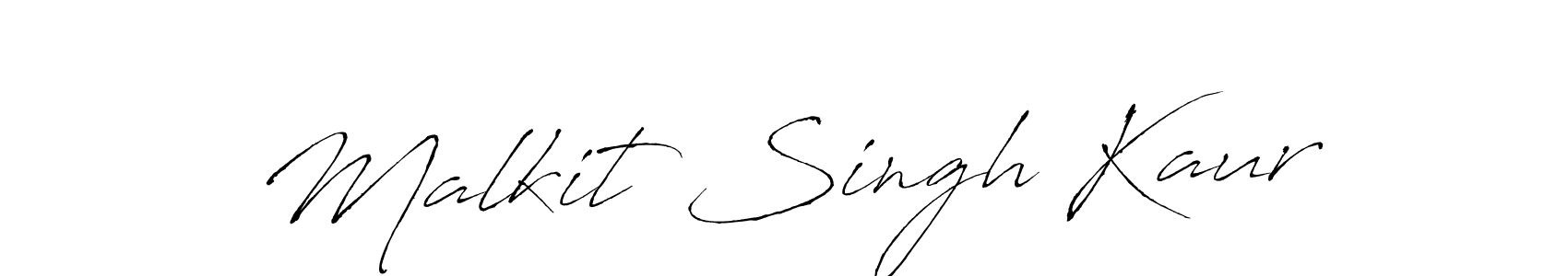 Also we have Malkit Singh Kaur name is the best signature style. Create professional handwritten signature collection using Antro_Vectra autograph style. Malkit Singh Kaur signature style 6 images and pictures png