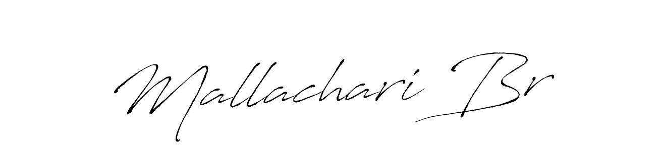 The best way (Antro_Vectra) to make a short signature is to pick only two or three words in your name. The name Mallachari Br include a total of six letters. For converting this name. Mallachari Br signature style 6 images and pictures png