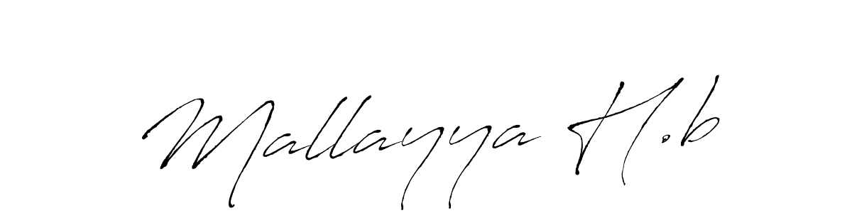 Make a short Mallayya H.b signature style. Manage your documents anywhere anytime using Antro_Vectra. Create and add eSignatures, submit forms, share and send files easily. Mallayya H.b signature style 6 images and pictures png