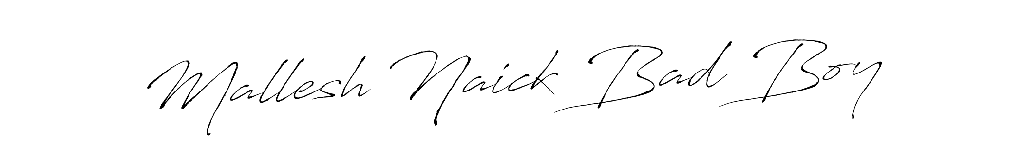 if you are searching for the best signature style for your name Mallesh Naick Bad Boy. so please give up your signature search. here we have designed multiple signature styles  using Antro_Vectra. Mallesh Naick Bad Boy signature style 6 images and pictures png