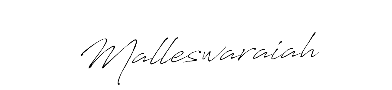 How to make Malleswaraiah signature? Antro_Vectra is a professional autograph style. Create handwritten signature for Malleswaraiah name. Malleswaraiah signature style 6 images and pictures png