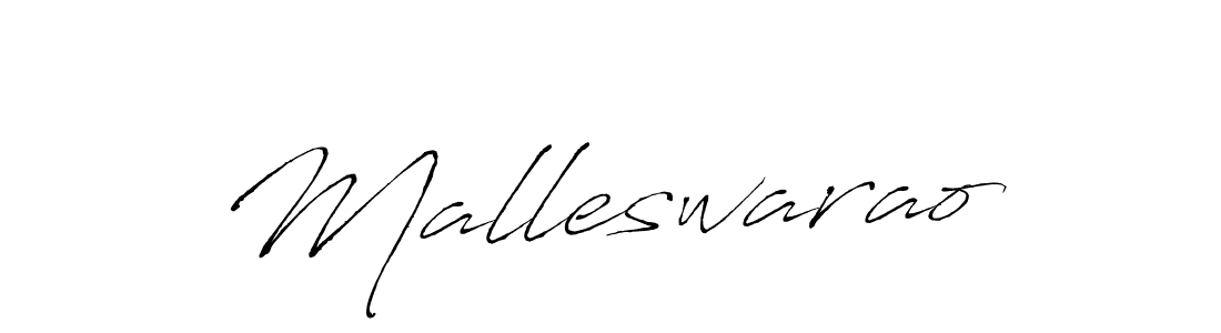 Make a beautiful signature design for name Malleswarao. Use this online signature maker to create a handwritten signature for free. Malleswarao signature style 6 images and pictures png