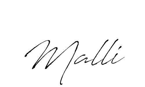 Antro_Vectra is a professional signature style that is perfect for those who want to add a touch of class to their signature. It is also a great choice for those who want to make their signature more unique. Get Malli name to fancy signature for free. Malli signature style 6 images and pictures png