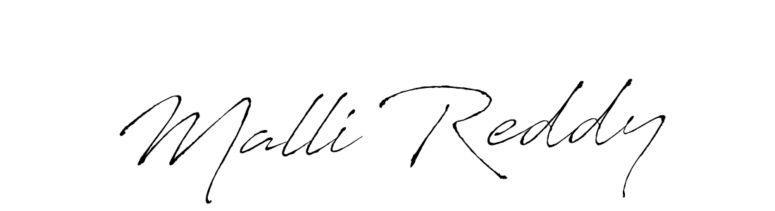 It looks lik you need a new signature style for name Malli Reddy. Design unique handwritten (Antro_Vectra) signature with our free signature maker in just a few clicks. Malli Reddy signature style 6 images and pictures png