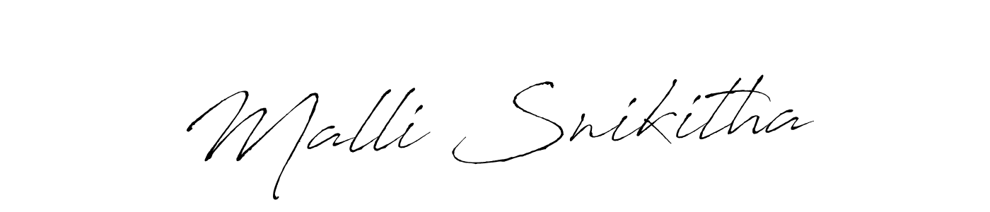 Best and Professional Signature Style for Malli Snikitha. Antro_Vectra Best Signature Style Collection. Malli Snikitha signature style 6 images and pictures png