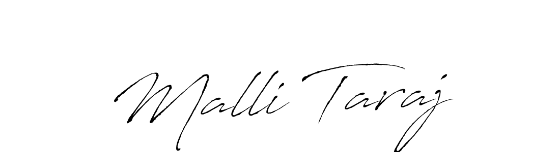 The best way (Antro_Vectra) to make a short signature is to pick only two or three words in your name. The name Malli Taraj include a total of six letters. For converting this name. Malli Taraj signature style 6 images and pictures png