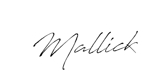 Mallick stylish signature style. Best Handwritten Sign (Antro_Vectra) for my name. Handwritten Signature Collection Ideas for my name Mallick. Mallick signature style 6 images and pictures png