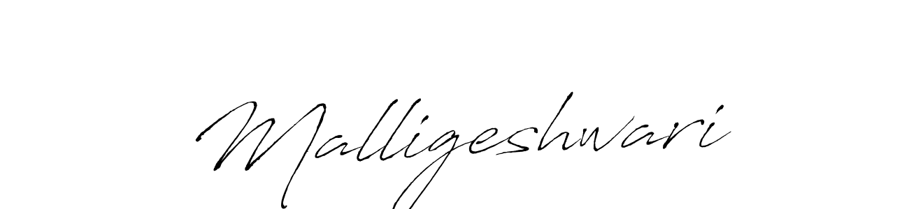 How to make Malligeshwari signature? Antro_Vectra is a professional autograph style. Create handwritten signature for Malligeshwari name. Malligeshwari signature style 6 images and pictures png