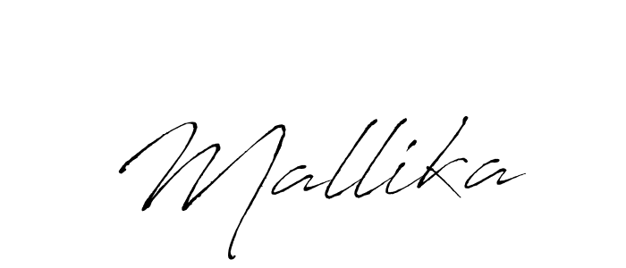 How to make Mallika name signature. Use Antro_Vectra style for creating short signs online. This is the latest handwritten sign. Mallika signature style 6 images and pictures png