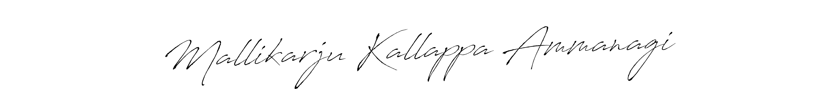 How to make Mallikarju Kallappa Ammanagi name signature. Use Antro_Vectra style for creating short signs online. This is the latest handwritten sign. Mallikarju Kallappa Ammanagi signature style 6 images and pictures png