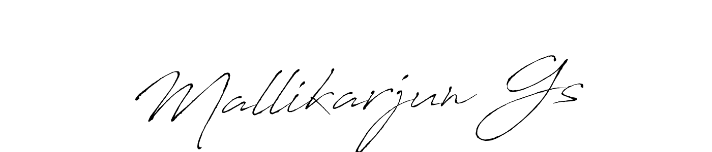 Create a beautiful signature design for name Mallikarjun Gs. With this signature (Antro_Vectra) fonts, you can make a handwritten signature for free. Mallikarjun Gs signature style 6 images and pictures png