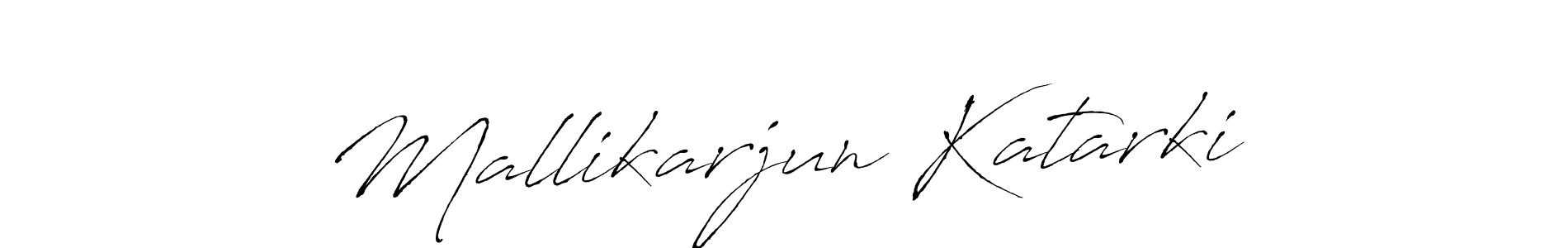 Design your own signature with our free online signature maker. With this signature software, you can create a handwritten (Antro_Vectra) signature for name Mallikarjun Katarki. Mallikarjun Katarki signature style 6 images and pictures png