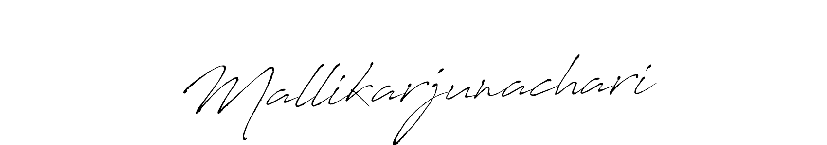 How to make Mallikarjunachari signature? Antro_Vectra is a professional autograph style. Create handwritten signature for Mallikarjunachari name. Mallikarjunachari signature style 6 images and pictures png