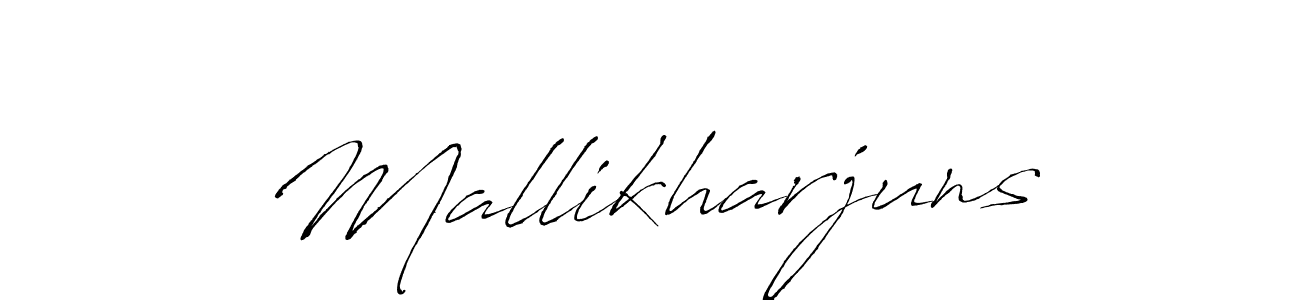 Also we have Mallikharjuns name is the best signature style. Create professional handwritten signature collection using Antro_Vectra autograph style. Mallikharjuns signature style 6 images and pictures png